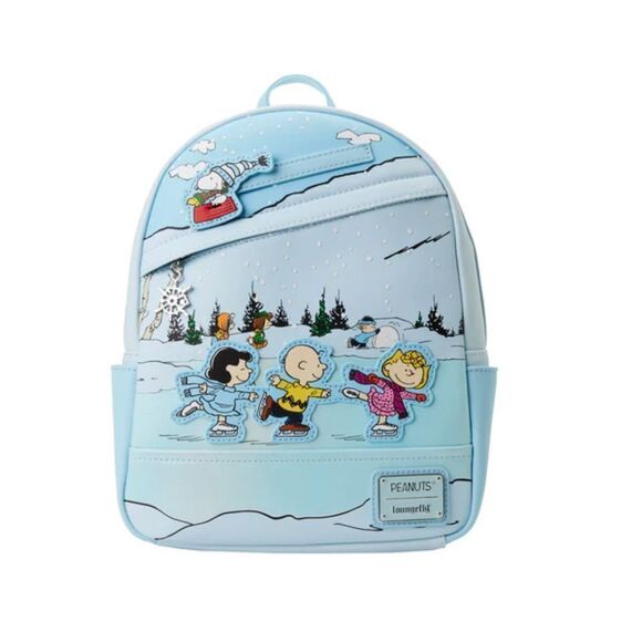 Charlie Brown Ice Skating Mini Backpack